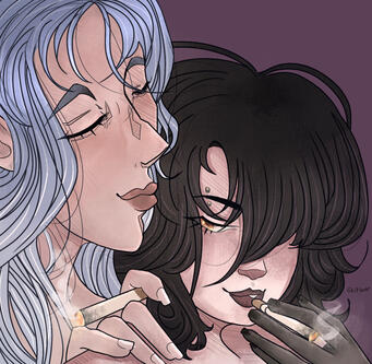 Nicotine Lovebirds